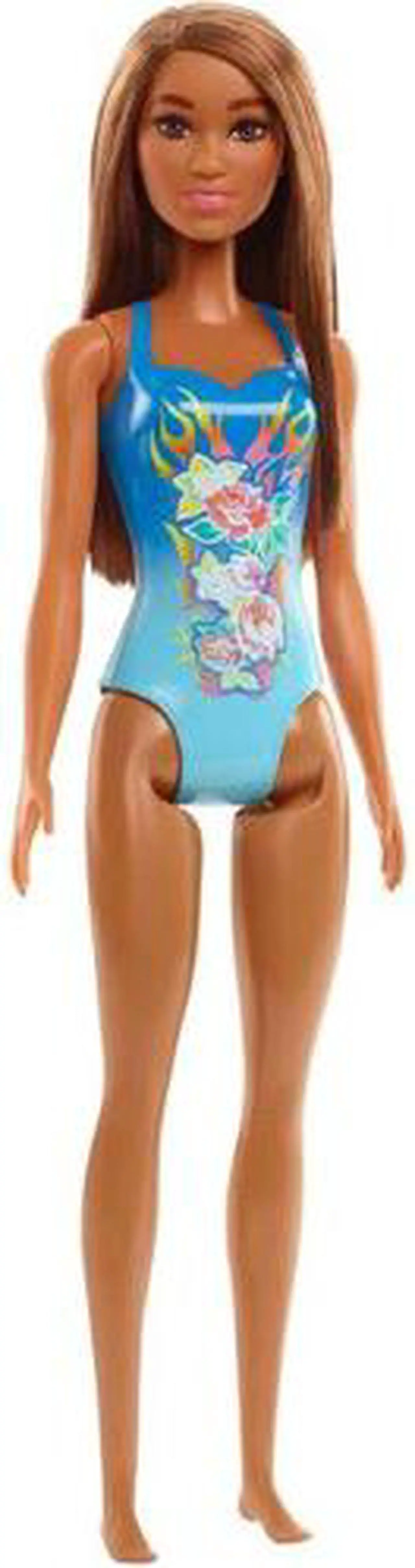 Main image of Barbie Beach Doll Bough Behind Roses Brunette