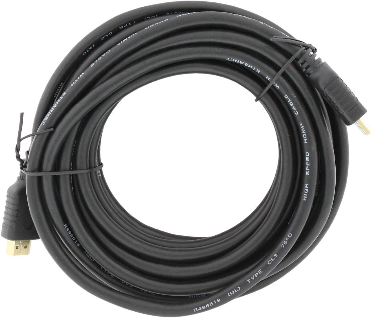 Alt view image 2 of 2 - Nippon Labs 4K HDMI Cable 20HDMI-20FTMM-C 20 ft. HDMI 2.0 Cable, Supports 1080p,3D, 2160p, 4K 60Hz, HDR, ARC, 18Gbps, CL3 for in-Wall Installation, 28AWG HDMI Cord for Most of HDMI Devices