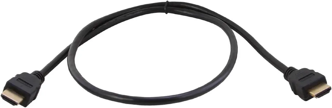 Alt view image 2 of 2 - Nippon Labs HDMI-HS-3-2P 3 ft. HDMI 2.0 Cable, High-Speed HDTV Cable, Supports Ethernet, 3D, 4K and Audio Return, 2 Pack, 3 Feet