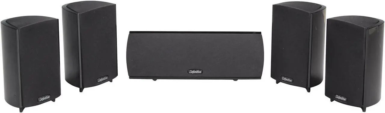 Alt view image 2 of 11 - Definitive Technology ProCinema 600 5-Pack Home Theater Speaker System