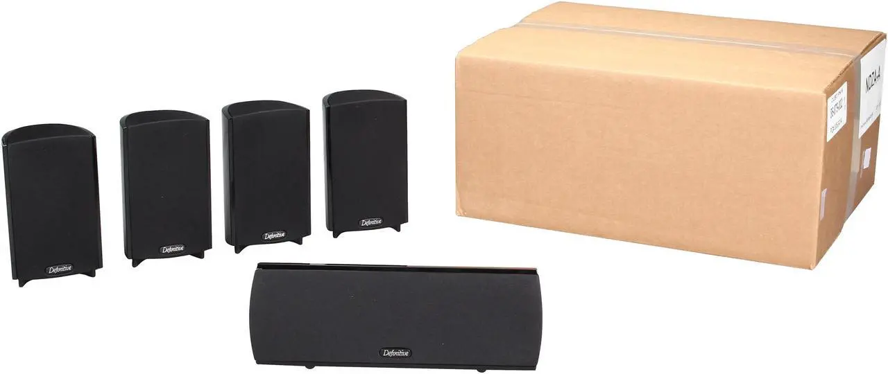 Alt view image 11 of 11 - Definitive Technology ProCinema 600 5-Pack Home Theater Speaker System