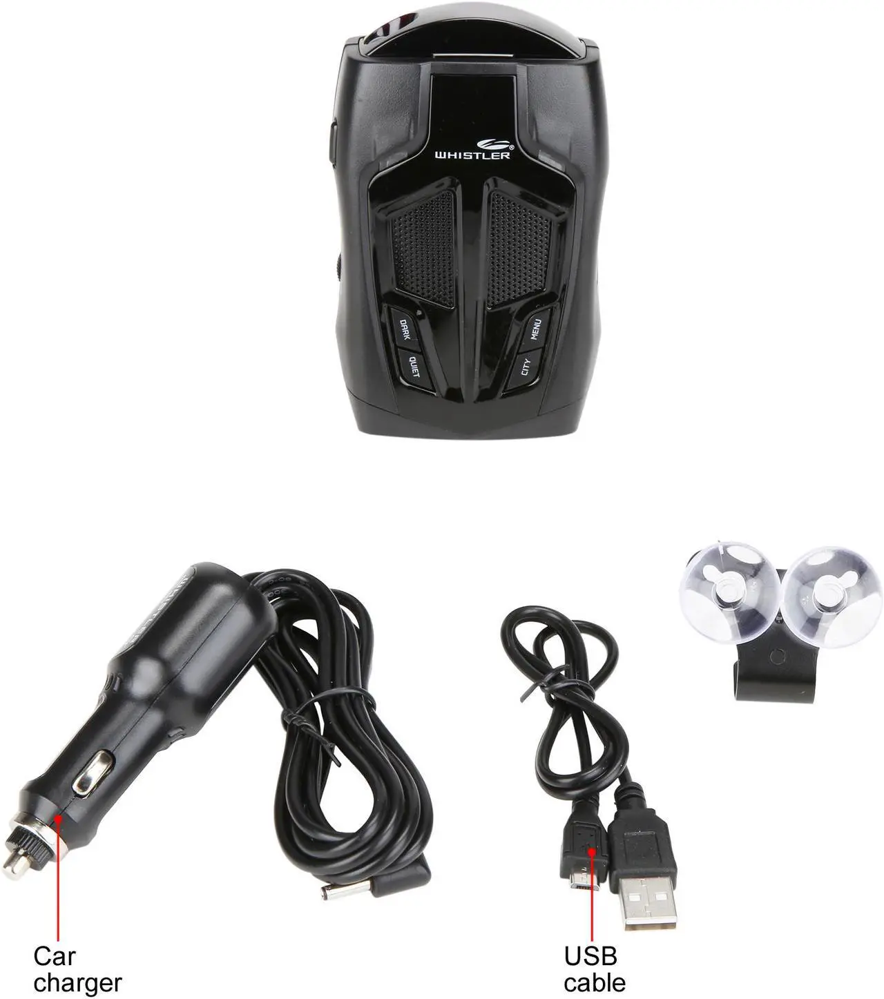 Alt view image 8 of 8 - WHISTLER NUT-Z-31R Radar Detector