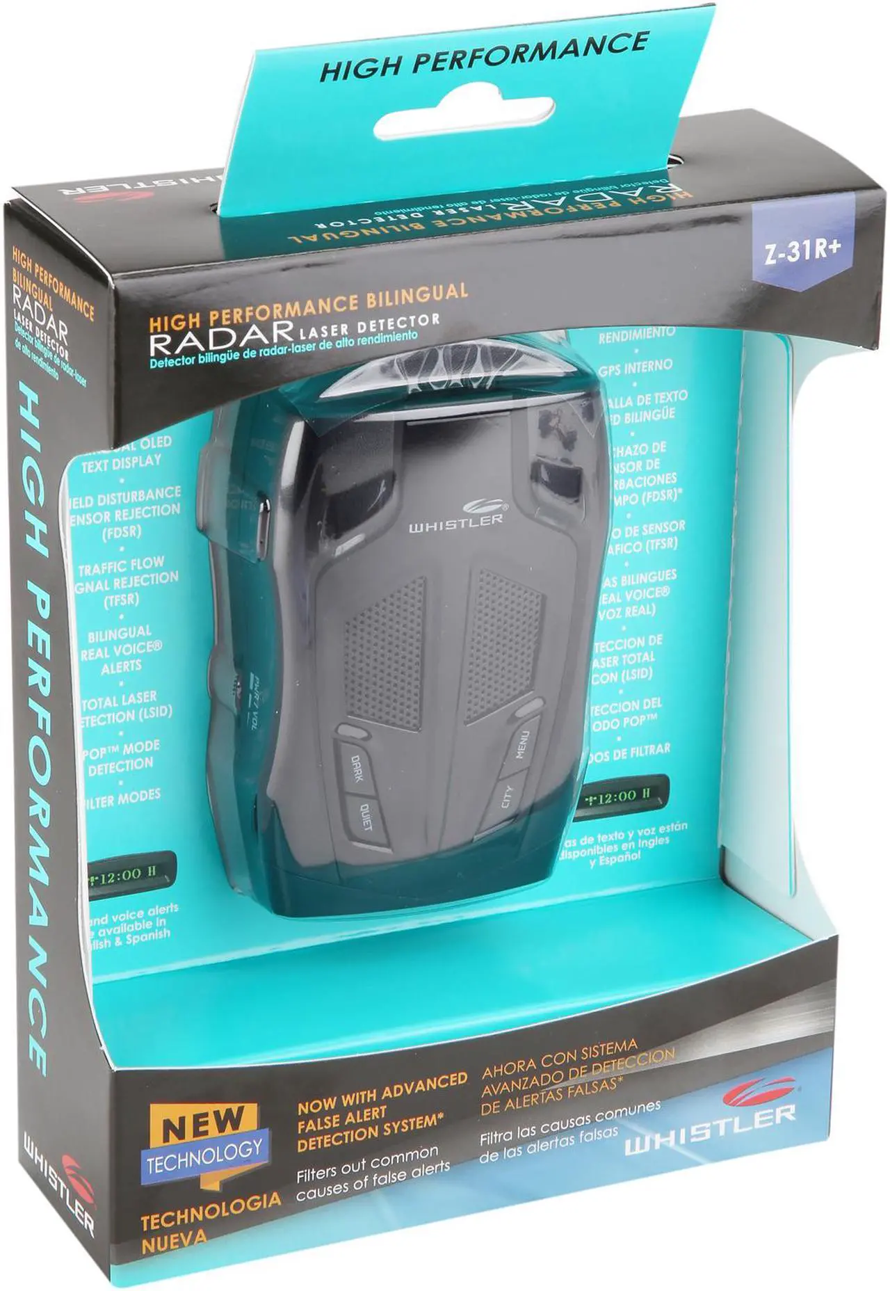 Alt view image 9 of 8 - WHISTLER NUT-Z-31R Radar Detector
