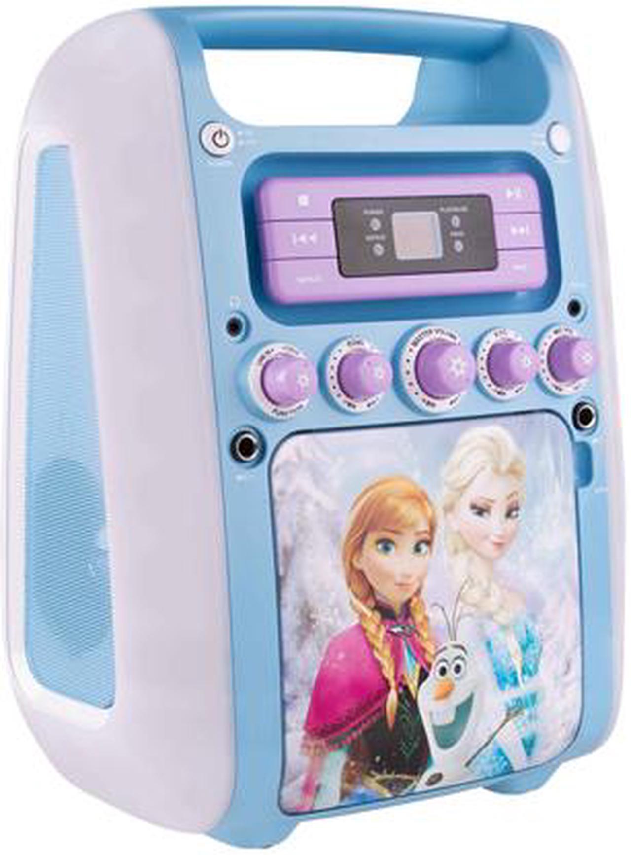 Alt view image 2 of 6 - Sakar KO2-07027-WINT Disney Frozen Winter Magic Karaoke