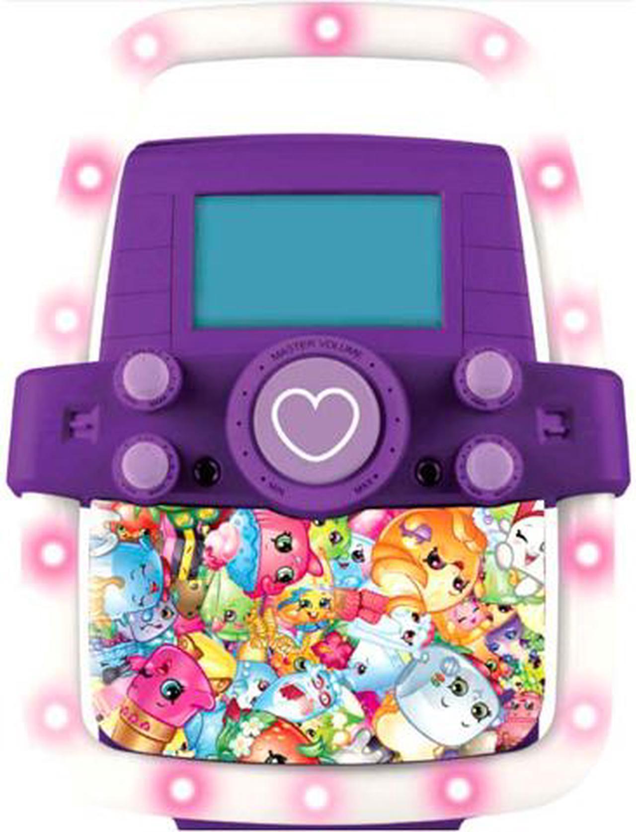 Main image of Sakar ko2-10033 Shopkins Flashing Bar w/ Color Screen Karaoke
