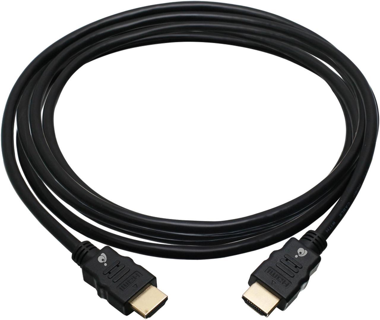 Alt view image 3 of 3 - IOGEAR 9.8 ft. Black Certified Premium 4K HDMI Cable Male to Male