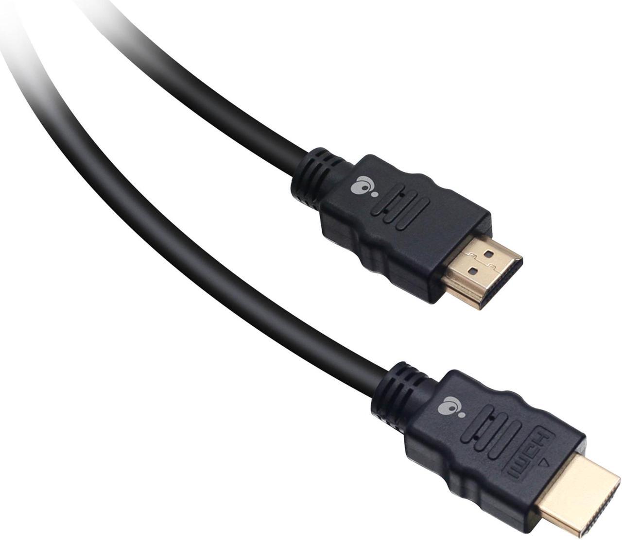 Alt view image 2 of 3 - IOGEAR 9.8 ft. Black Certified Premium 4K HDMI Cable Male to Male