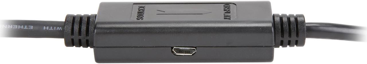 Alt view image 3 of 4 - Tripp Lite HDMI to VGA Adapter Converter Cable Active + 3.5mm M/M 1080p 3 ft. (P566-003-VGA-A)