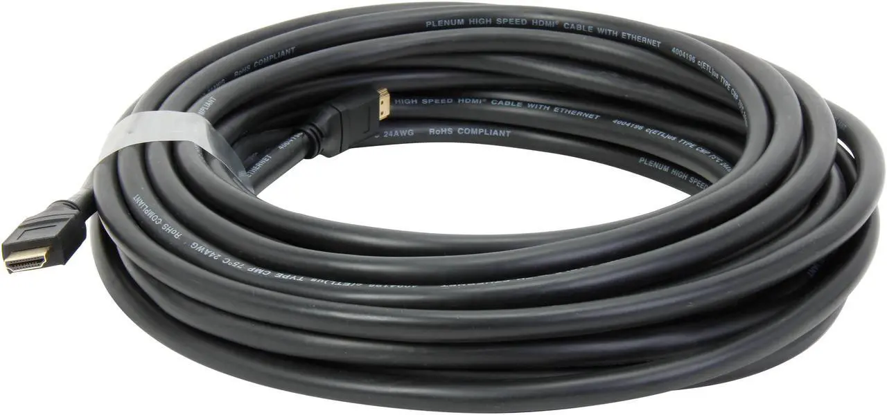 Alt view image 2 of 3 - StarTech.com 50 ft 15m Plenum-Rated High Speed HDMI Cable - HDMI to HDMI - M/M