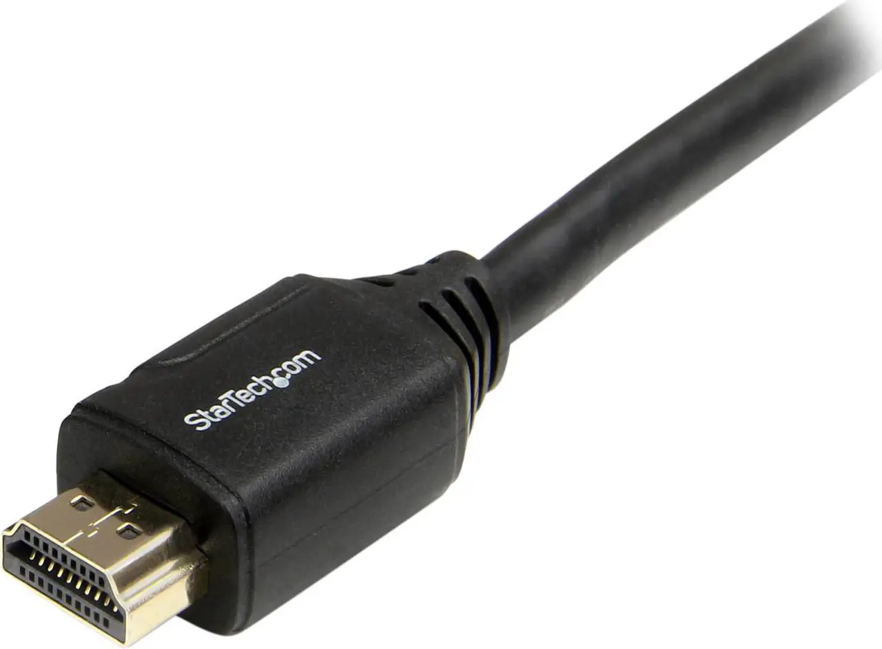 Alt view image 3 of 5 - StarTech HDMM3MP 3m 10 ft Premium High Speed HDMI Cable with Ethernet - 4K 60Hz - Premium Certified HDMI Cable - HDMI 2.0 - 30AWG