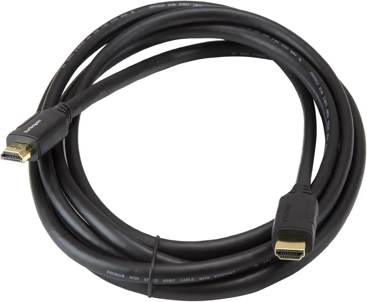 Alt view image 5 of 5 - StarTech HDMM3MP 3m 10 ft Premium High Speed HDMI Cable with Ethernet - 4K 60Hz - Premium Certified HDMI Cable - HDMI 2.0 - 30AWG