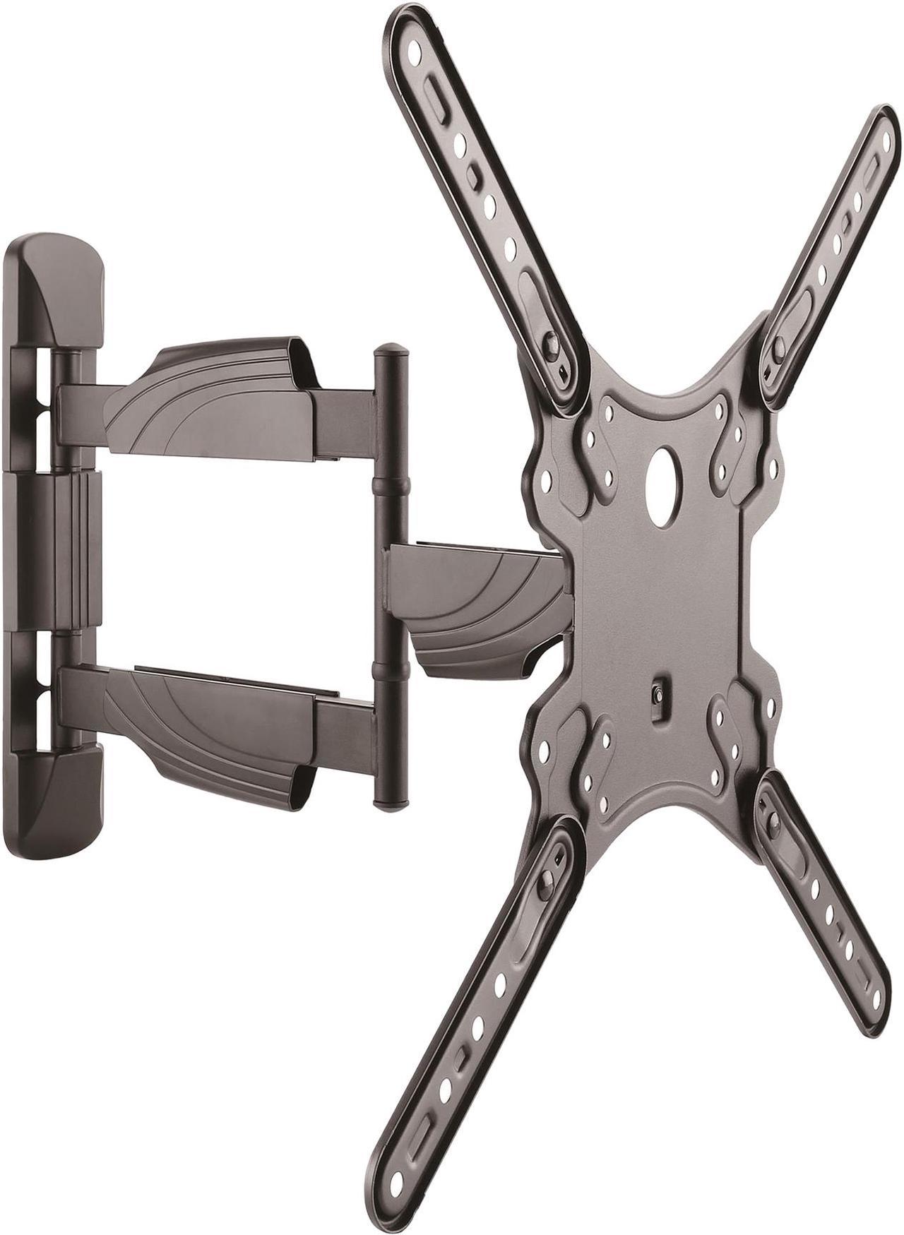 StarTech.com FPWARTB1M Full Motion TV Wall Mount - For 32" to 55" Monitors - Heavy Duty Steel - TV Mount with Articulating Arm - VESA Wall Mount