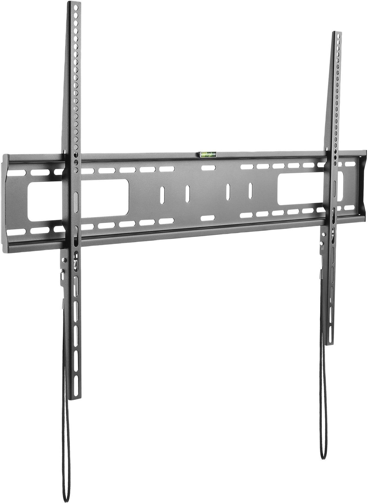 StarTech.com FPWFXB1 Flat Screen TV Wall Mount - Fixed - For 60" to 100" VESA Mount TVs - Steel - Heavy Duty TV Wall Mount - Low-Profile Design