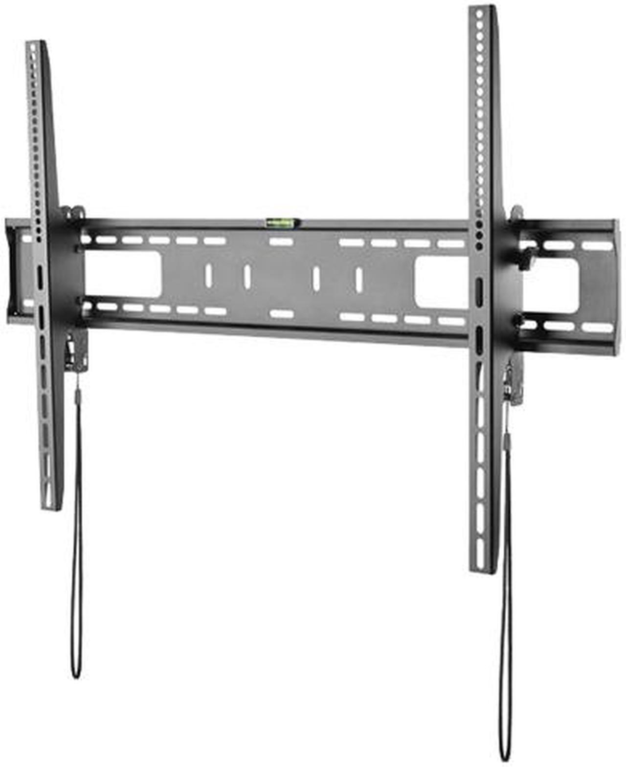 StarTech.com FPWTLTB1 Flat Screen TV Wall Mount - Tilting - For 60" to 100" VESA Mount TVs - Steel - Heavy Duty TV Wall Mount  - Low-Profile Design