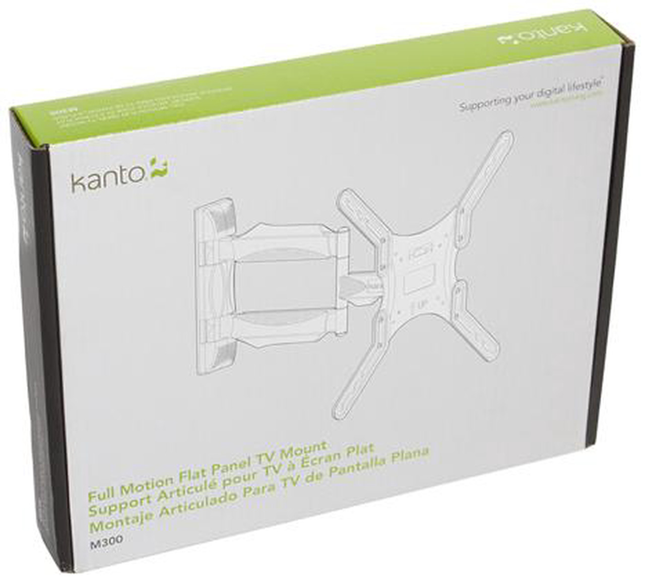 Open Box: Kanto M300 Full Motion Mount for 26-inch to 55-inch TVs (Black) - Newegg.com - Open Box condition - Image 24
