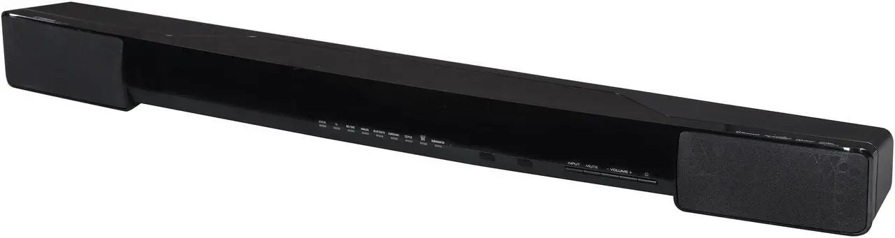 Alt view image 2 of 10 - Yamaha YAS-203BL Soundbar with Wireless Subwoofer and Bluetooth