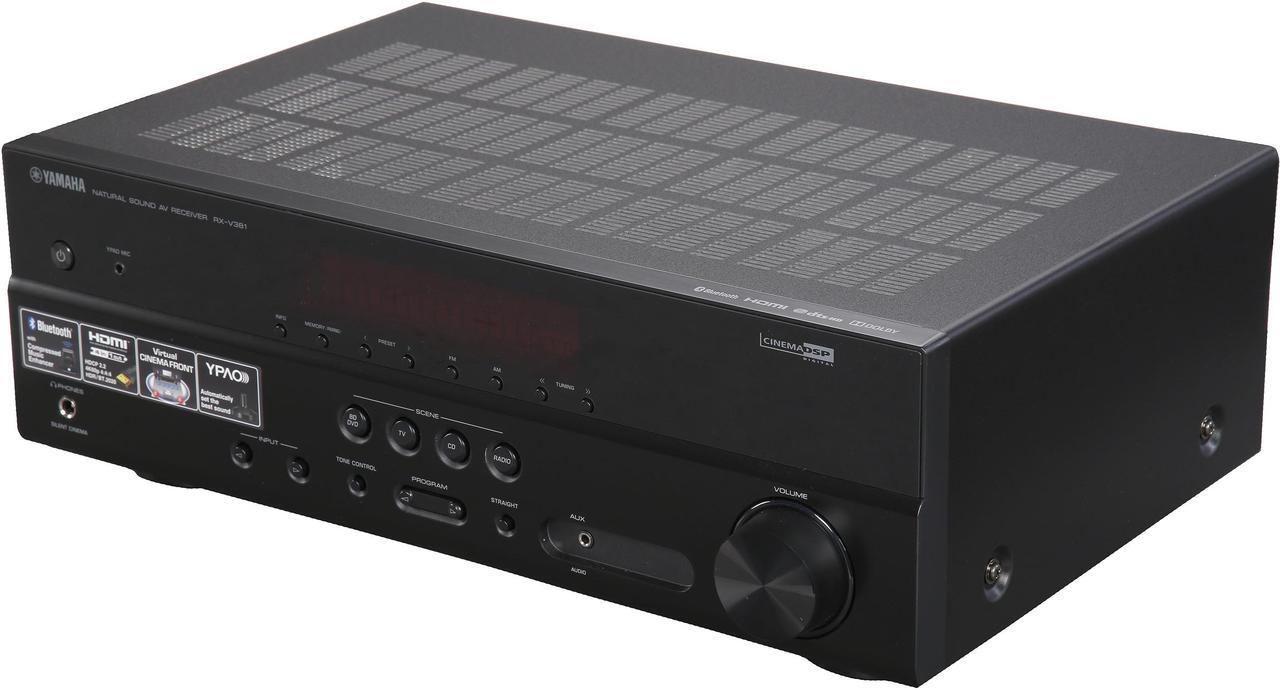 Main image of Yamaha RX-V381 5.1-Channel A/V Receiver, Black