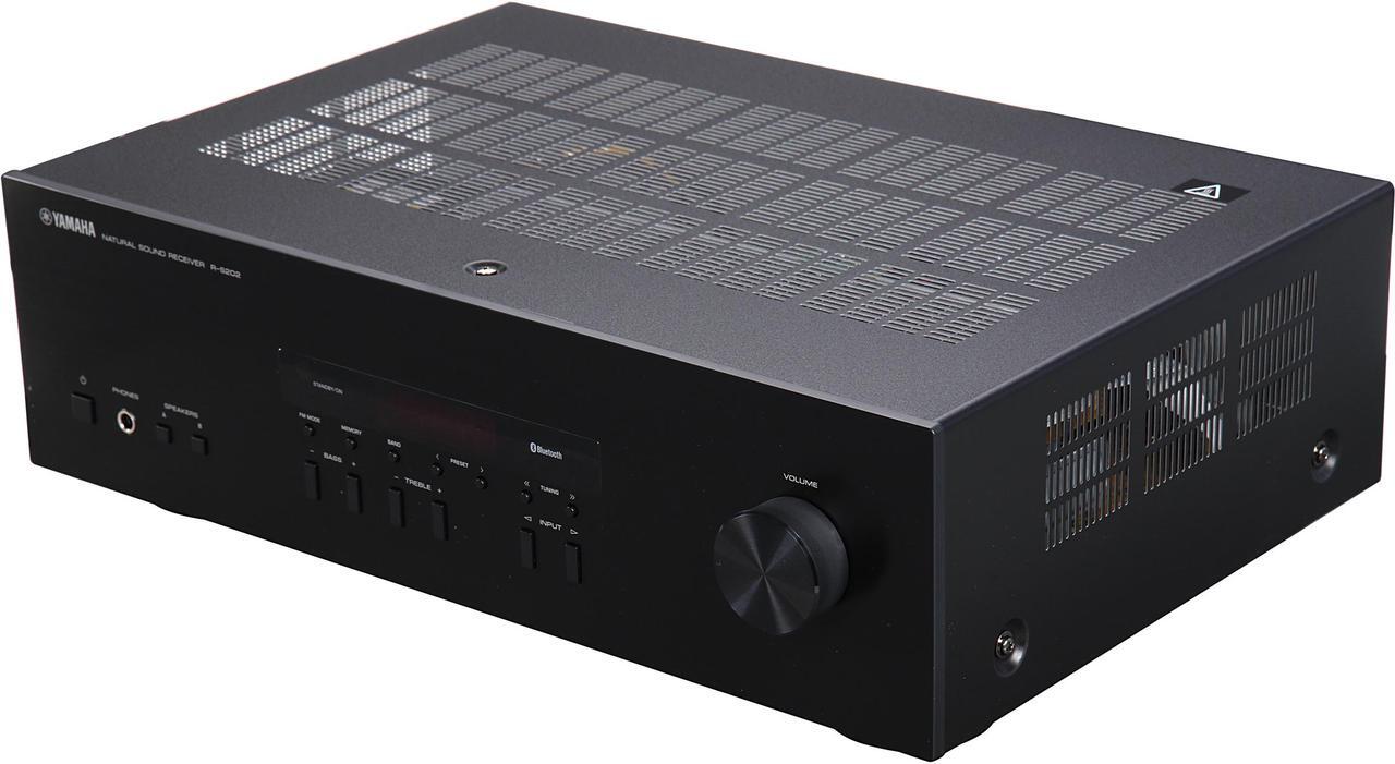 Alt view image 3 of 7 - Yamaha R-S202 - 200W 2-Ch. Stereo Receiver - Black