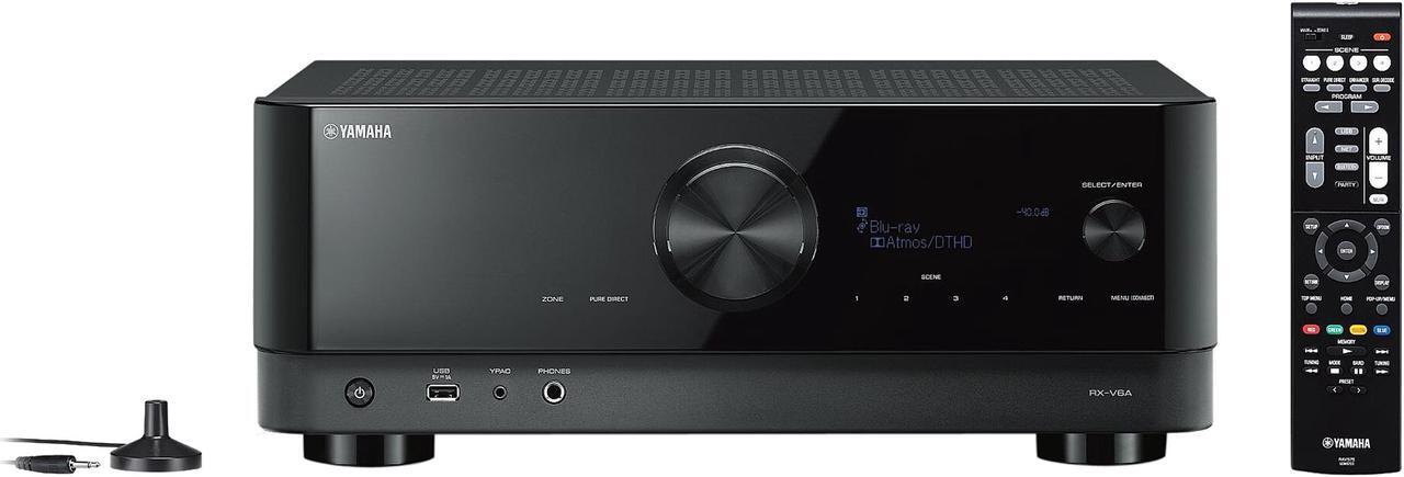 Main image of YAMAHA RX-V6A 7.2-channel AV Receiver with 8K HDMI and MusicCast - Black