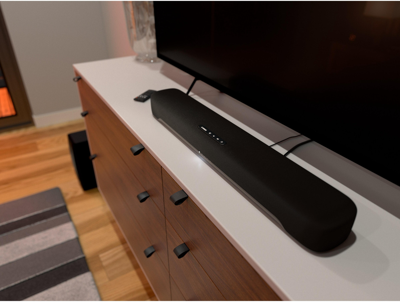 Open Box: YAMAHA SR-C30A - 2.1-Channel Soundbar with Built-in Subwoofer - Black - Newegg.com - Open Box condition - Image 17