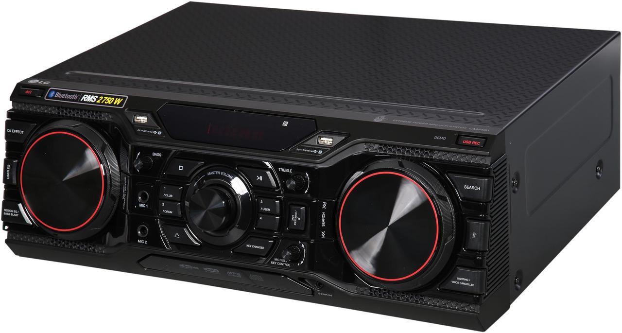 Alt view image 2 of 20 - LG CM8460 2750W Hi-Fi Entertainment System with Bluetooth Connectivity
