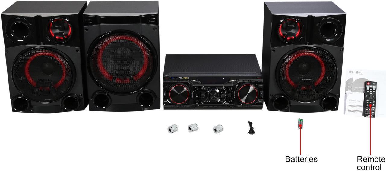 Alt view image 18 of 20 - LG CM8460 2750W Hi-Fi Entertainment System with Bluetooth Connectivity