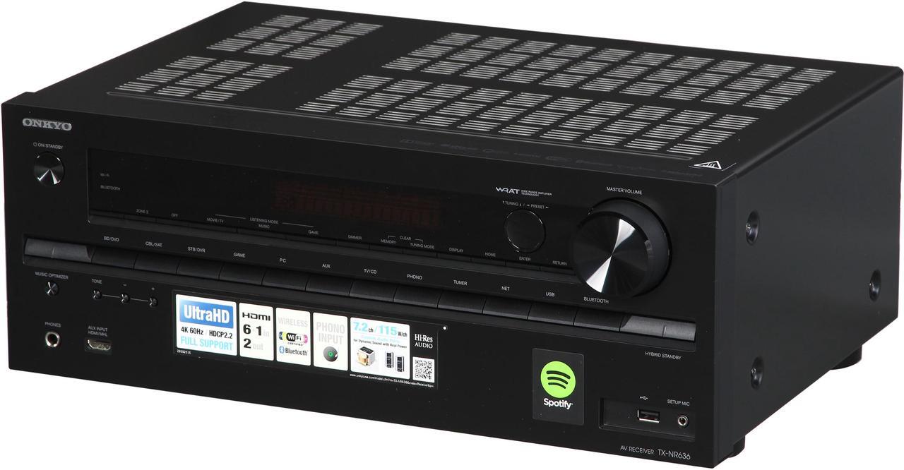 Main image of Onkyo TX-NR636 7.2 Channel  4K AV Receiver