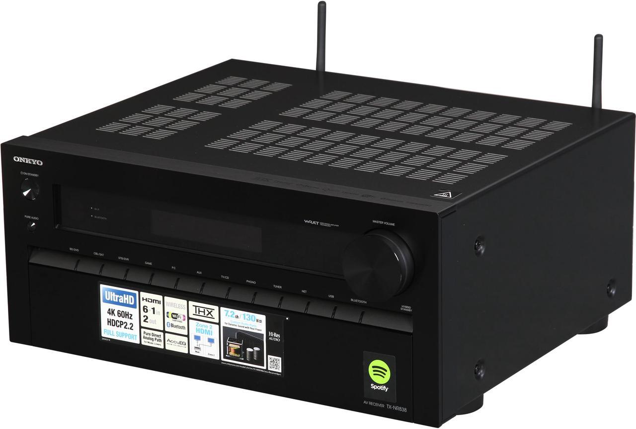 Main image of Onkyo TX-NR838 7.2 Channel Network A/V Receiver