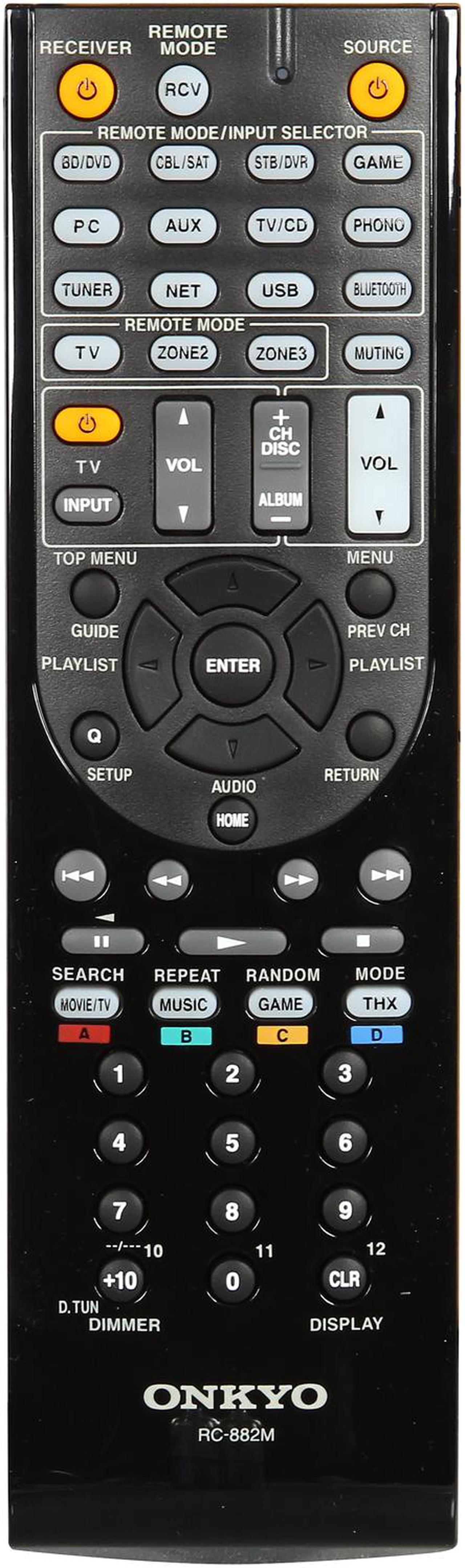 Alt view image 5 of 6 - Onkyo TX-NR838 7.2 Channel Network A/V Receiver