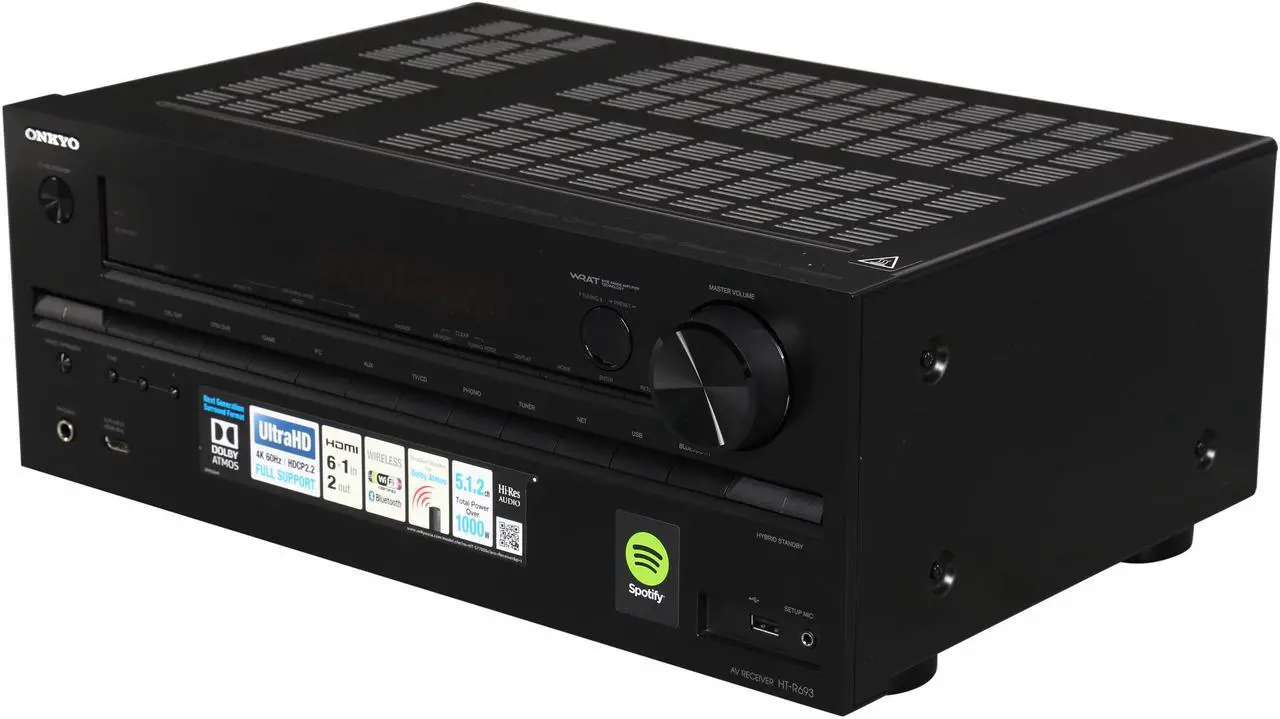 Alt view image 2 of 20 - ONKYO HT-S7700 Network A/V Receiver/Speaker Package