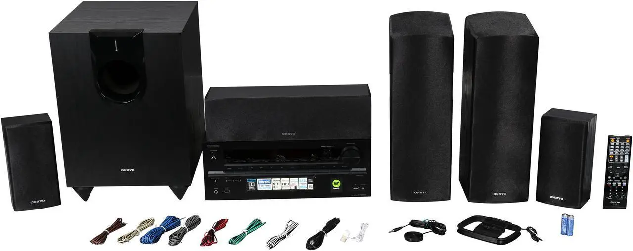 Alt view image 19 of 20 - ONKYO HT-S7700 Network A/V Receiver/Speaker Package