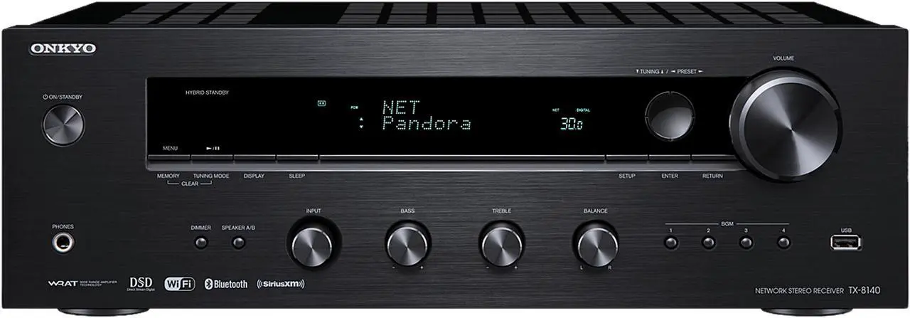 Main image of Onkyo TX-8140 Network Stereo Receiver with Built-in Wi-Fi & Bluetooth