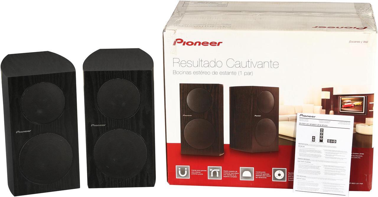 Alt view image 5 of 5 - Pioneer SP-BS21-LR Bookshelf Loudspeakers Pair