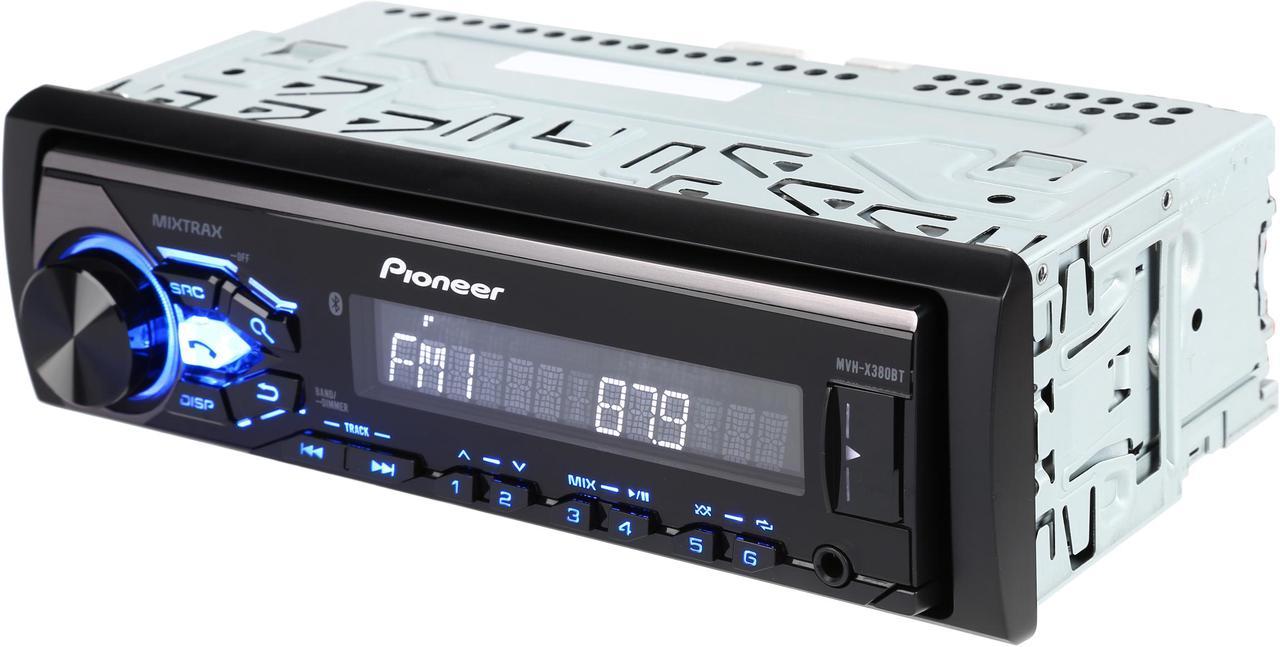 Pioneer Digital Media Receiver with Short Chassis Design, MIXTRAX MVH-X380BT