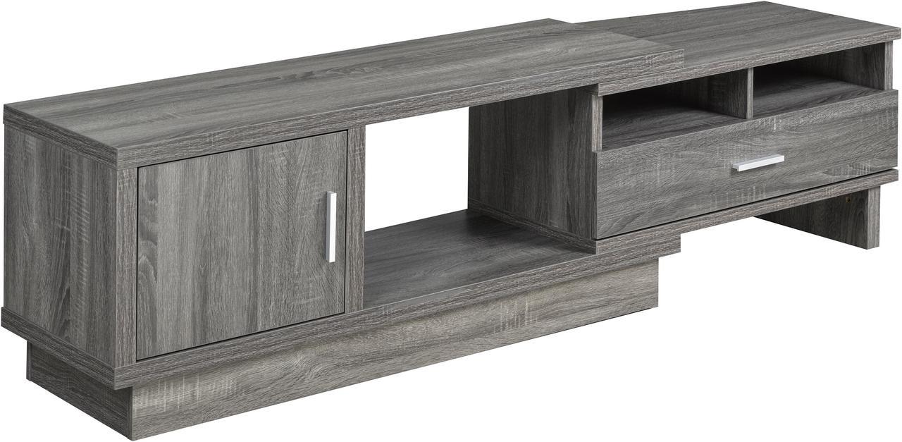 Brassex 48" Expandable TV Stand - Grey  (18032)