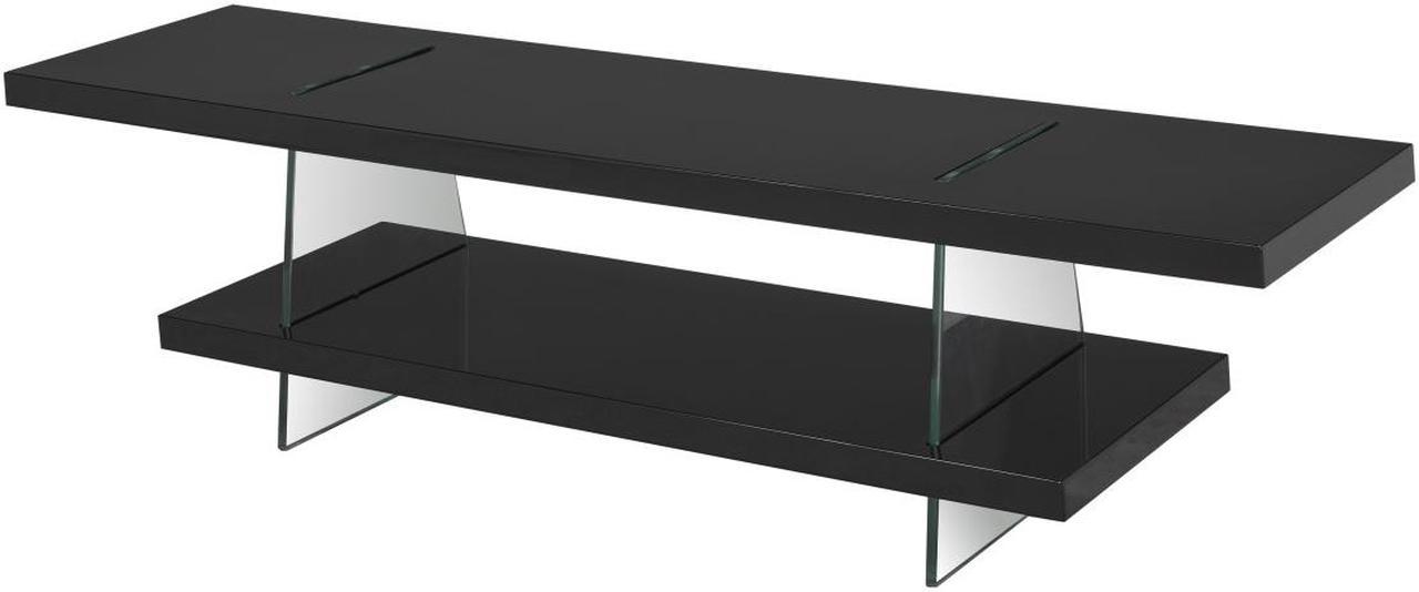 Brassex Arlo 59" TV Stand - Black  (3020-59)