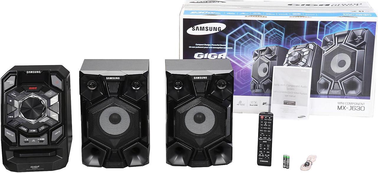 Alt view image 11 of 11 - Samsung MX-J630 2.0 Channel 230 Watt Wired Audio Giga System