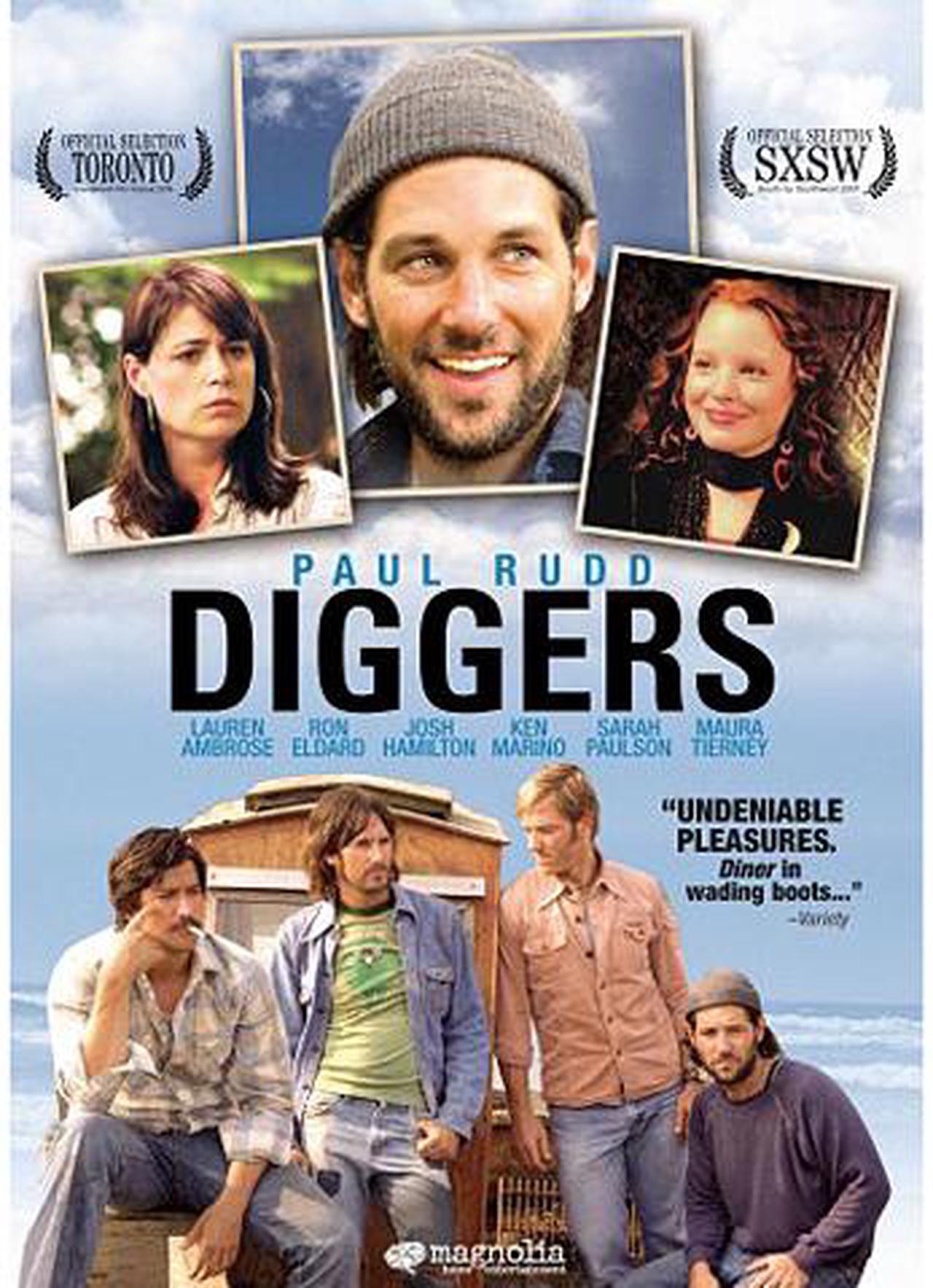Main image of Diggers Paul Rudd, Lauren Ambrose, Ron Eldard, Shannon Barry, Andrew Cherry, Josh Hamilton, Django Gilligan, Sarah Paulson, Ken Marino, Maura Tierney