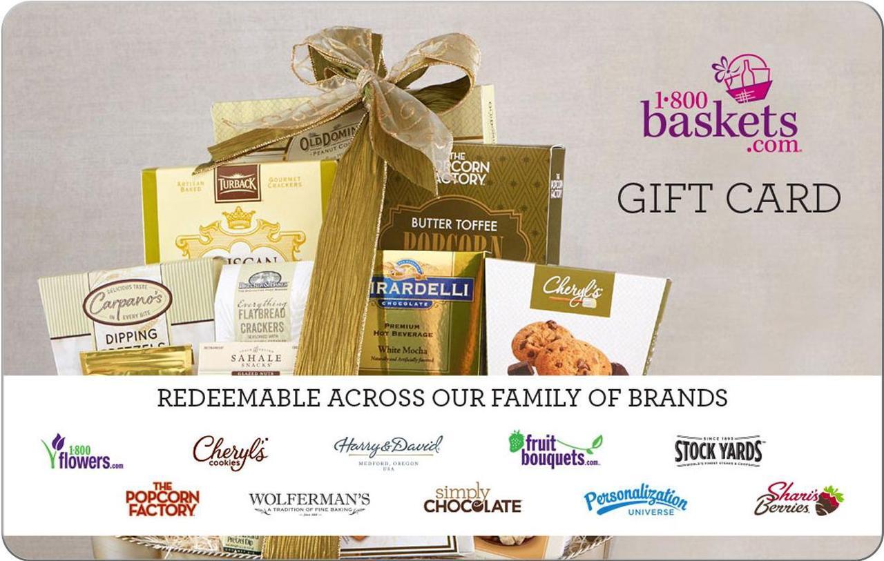 Main image of 1-800 Baskets $25 Gift Card (Email Delivery)