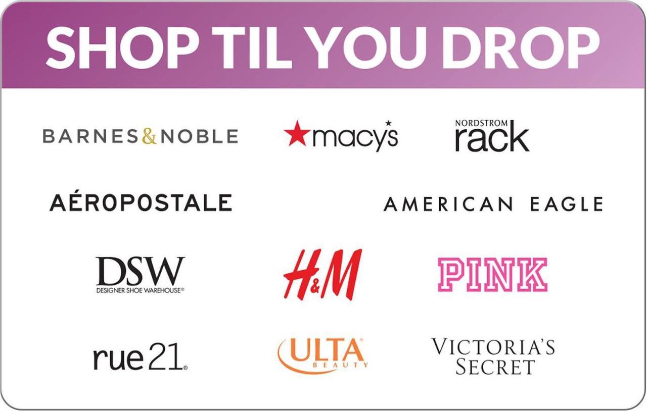 Shop Til You Drop $50 Gift Card