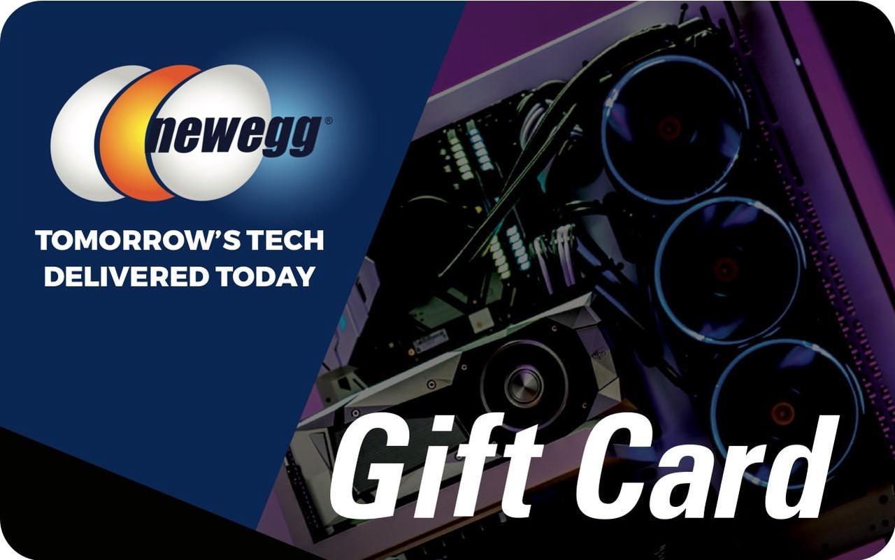 $10 Newegg Gift Card (Email Delivery) $5 off w/ promo code NEGCDAY5, limited offer