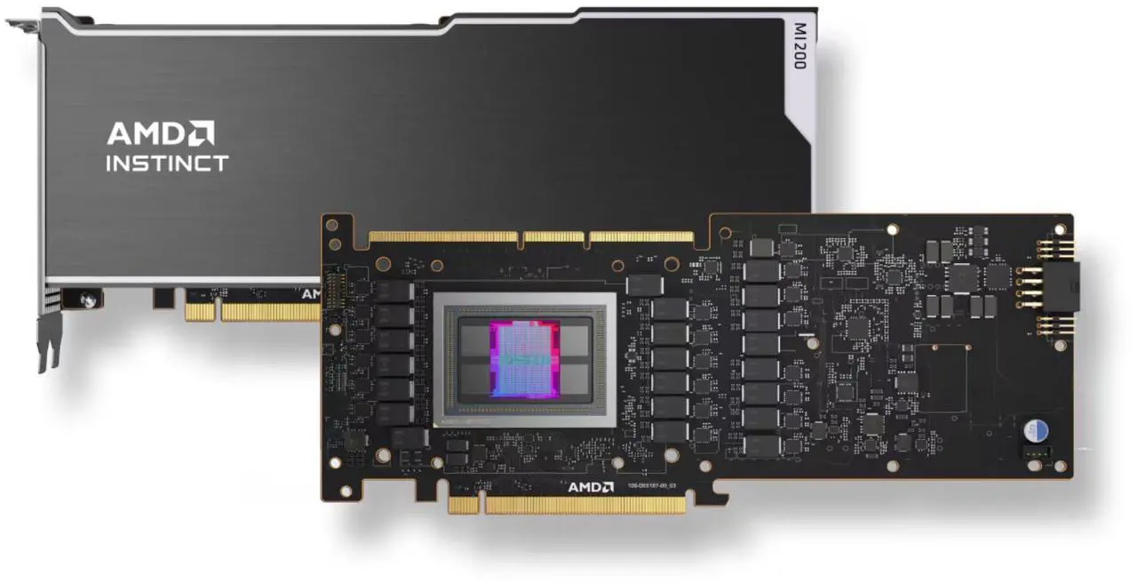 Main image of AMD Radeon Instinct MI210 64GB HBM2 300W PCIe Dual Slot Full Height Graphics Accelerator