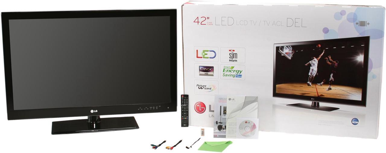 Alt view image 7 of 7 - LG LE5300 series 42" 1080p 120Hz LED-LCD HDTV 42LE5300