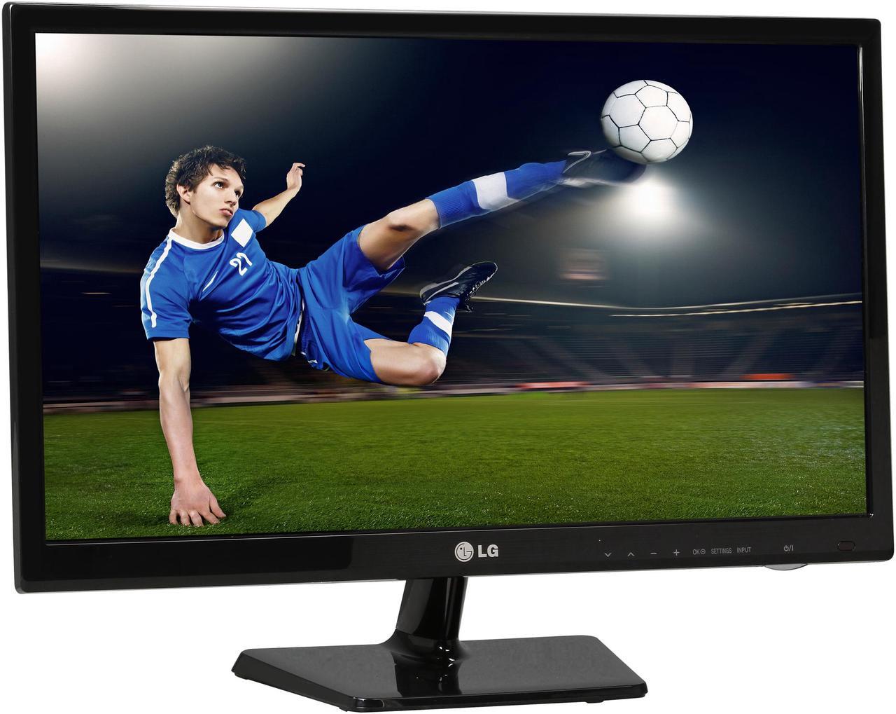 Alt view image 3 of 8 - LG 23.6" 720p 3D Monitor LED TV 24MA31D-PU (LG recertified Grade A)