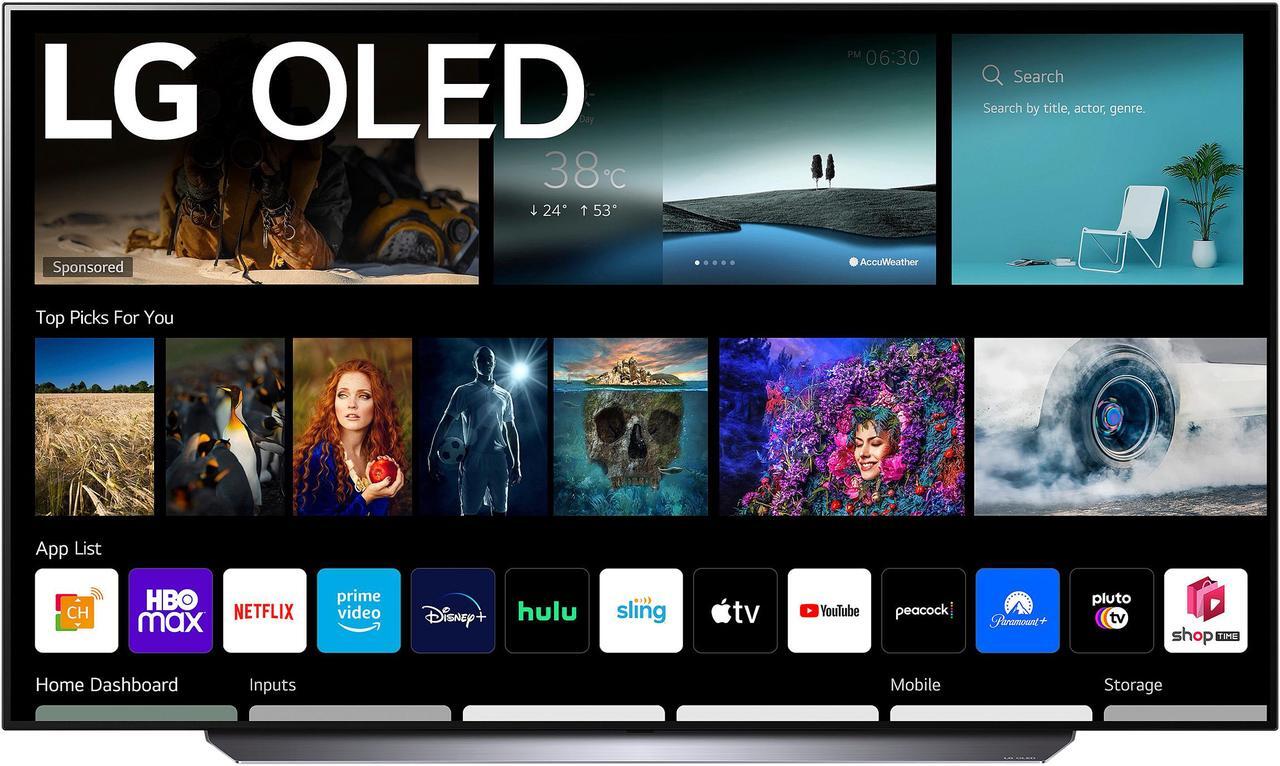 Alt view image 9 of 16 - LG OLED77C1PUB 4K Smart OLED TV w/ AI THinQ (2021)