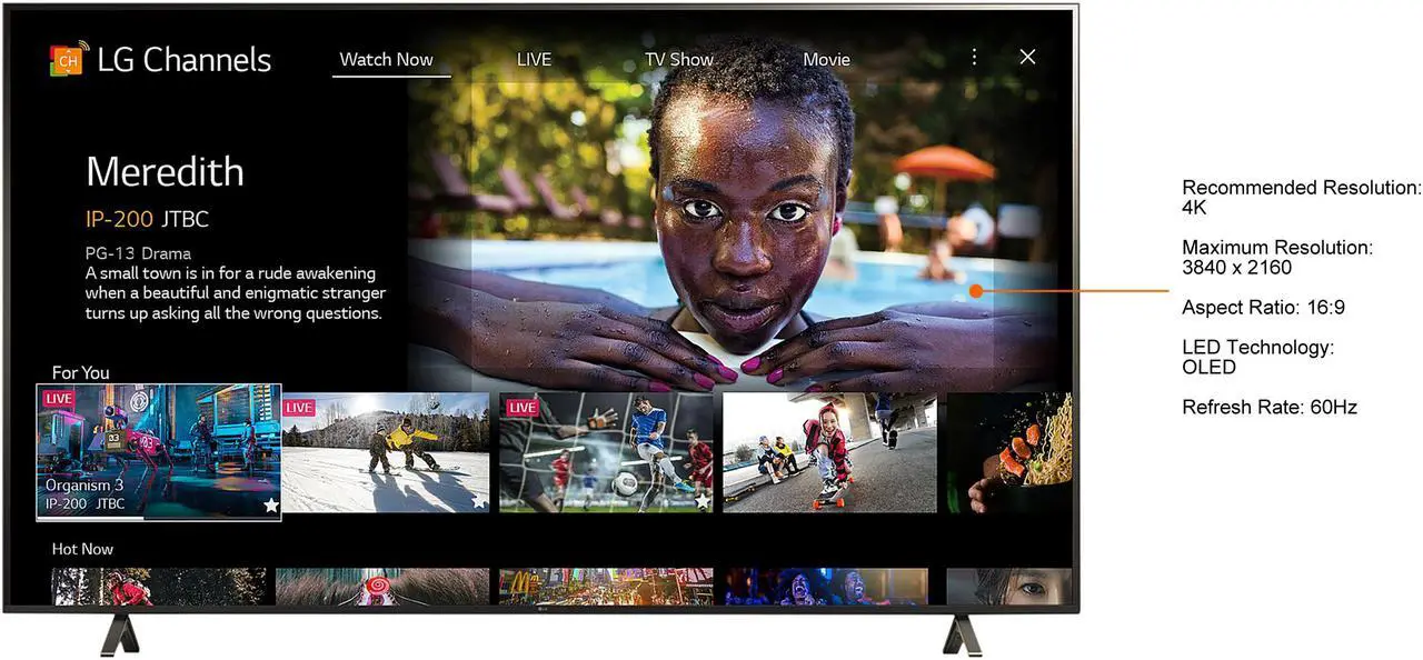 Alt view image 15 of 19 - LG OLED77A1PUA 77" A1P Series OLED 4K Smart Ultra HD TV (2021)