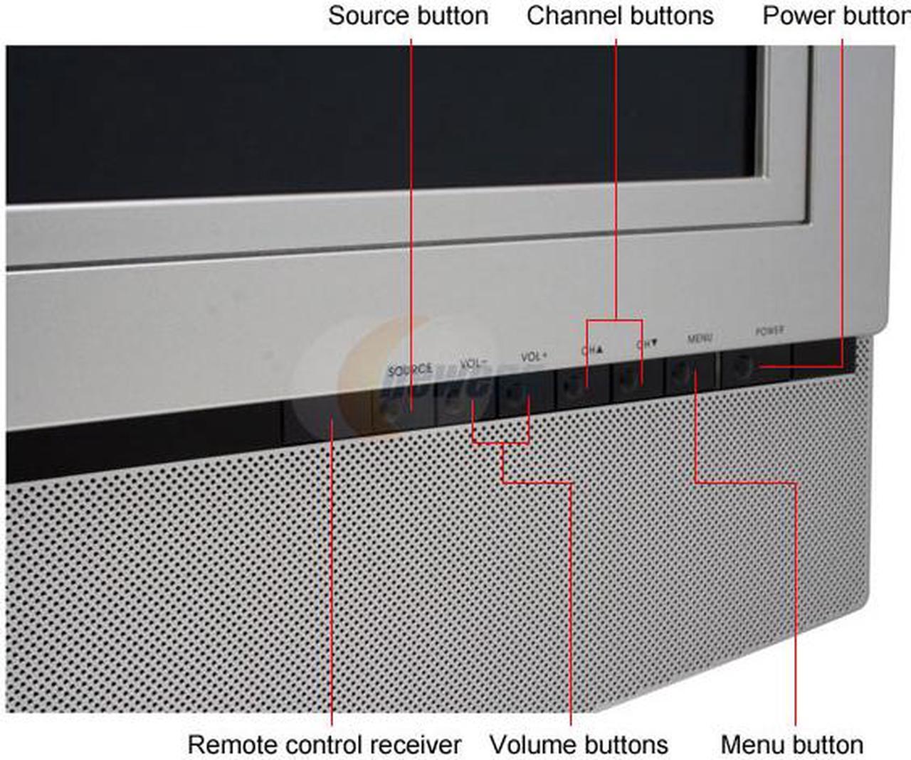 Alt view image 4 of 11 - 37" 720p LCD HDTV