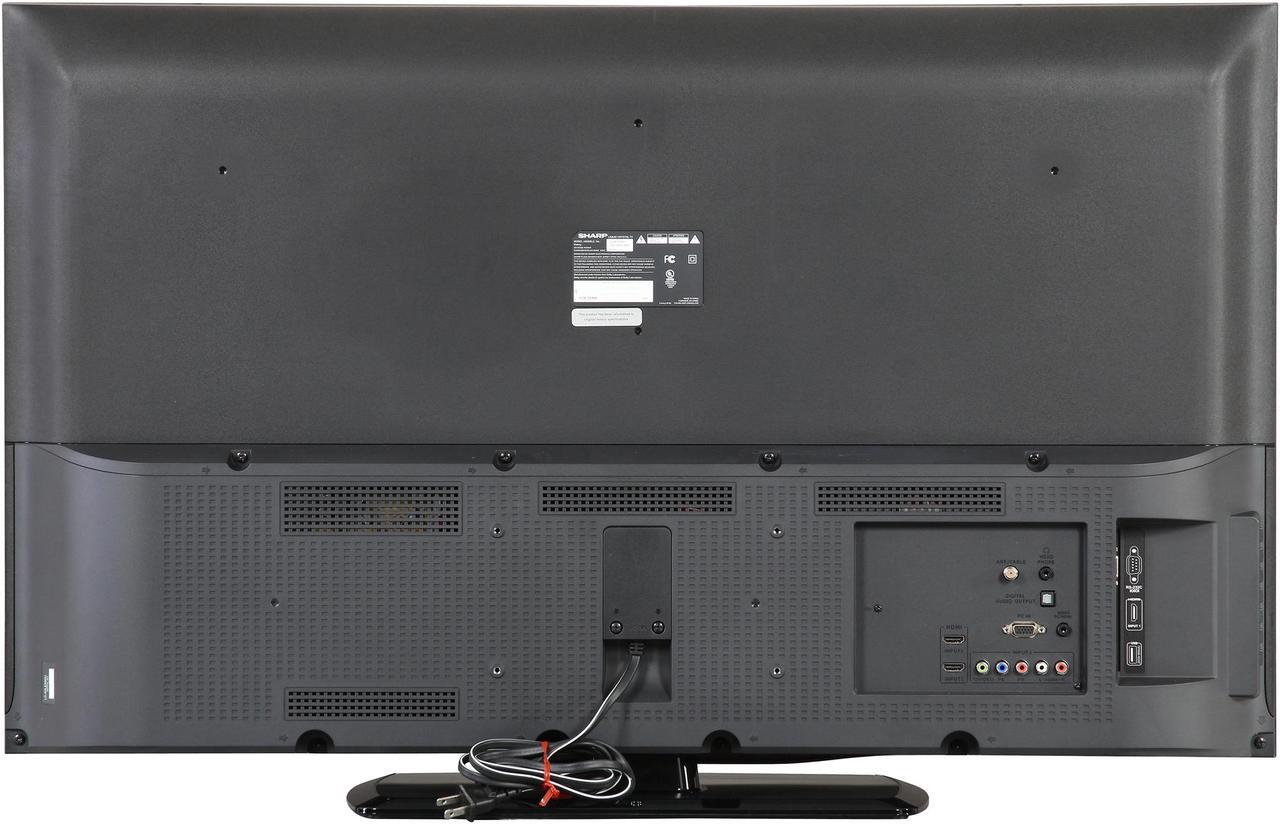 Alt view image 5 of 7 - Sharp Aquos 40"1080p LED HDTV, LC-40LE550U