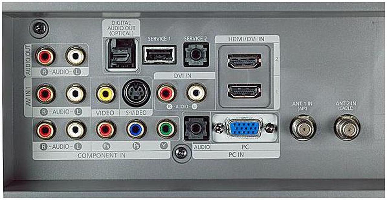 Alt view image 6 of 7 - 46" LCD HDTV TV W/ ATSC Tuner Inside