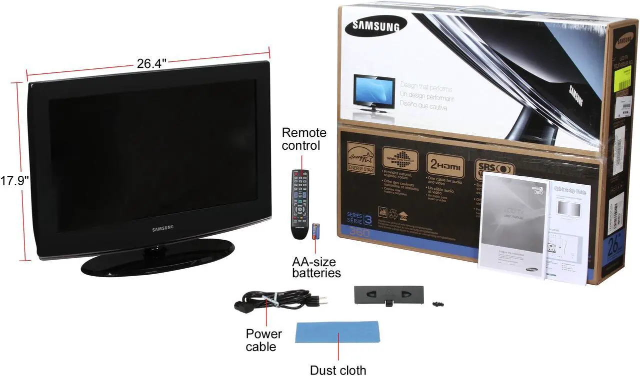 Alt view image 7 of 7 - Samsung 26" 720p LCD HDTV